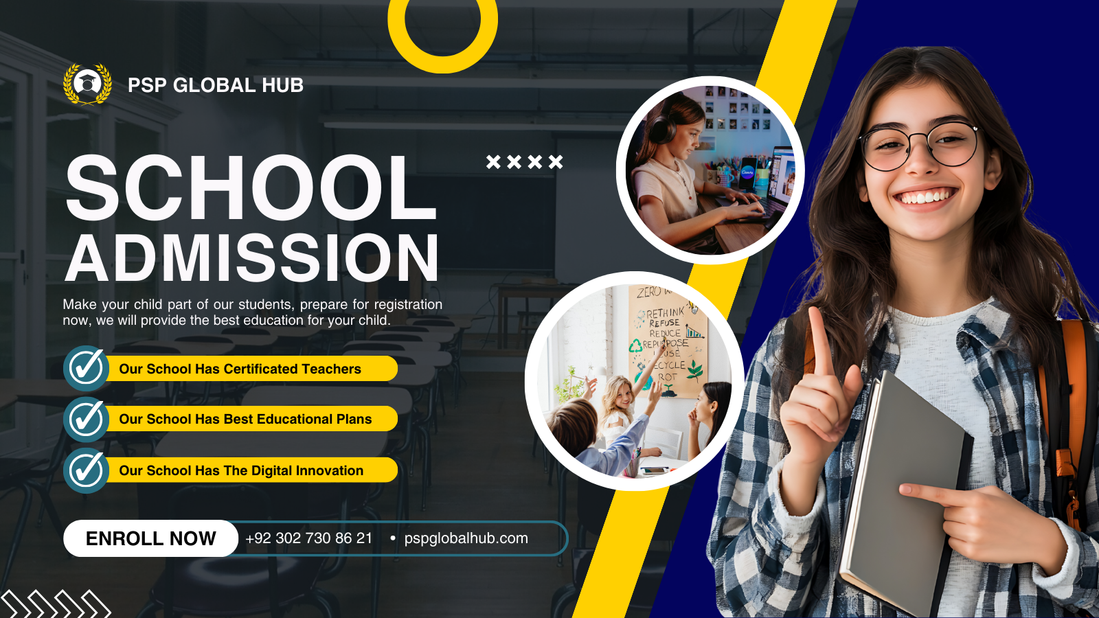 PSP Global Hub academic programs descriptive image