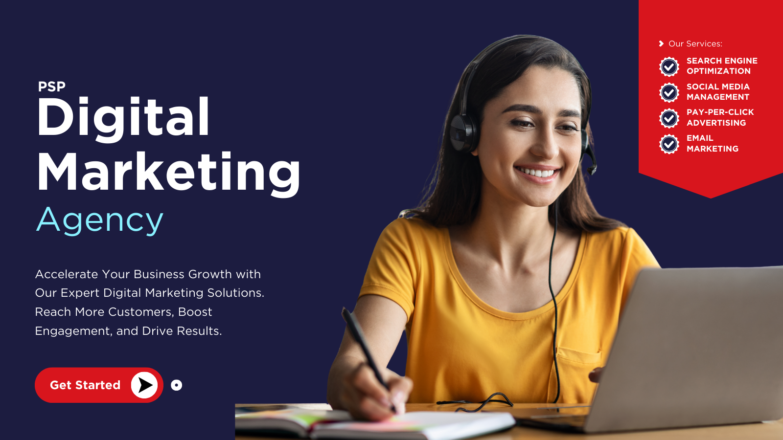 PSP Global Hub Digital Innovation Management services descriptive image